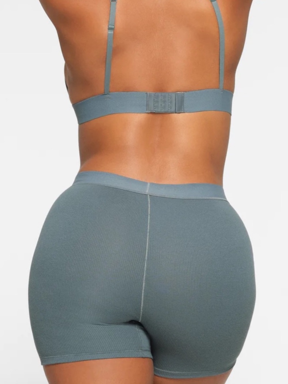 NWOT cotton rib boxer• XL •kyanite - Picture 2 of 7